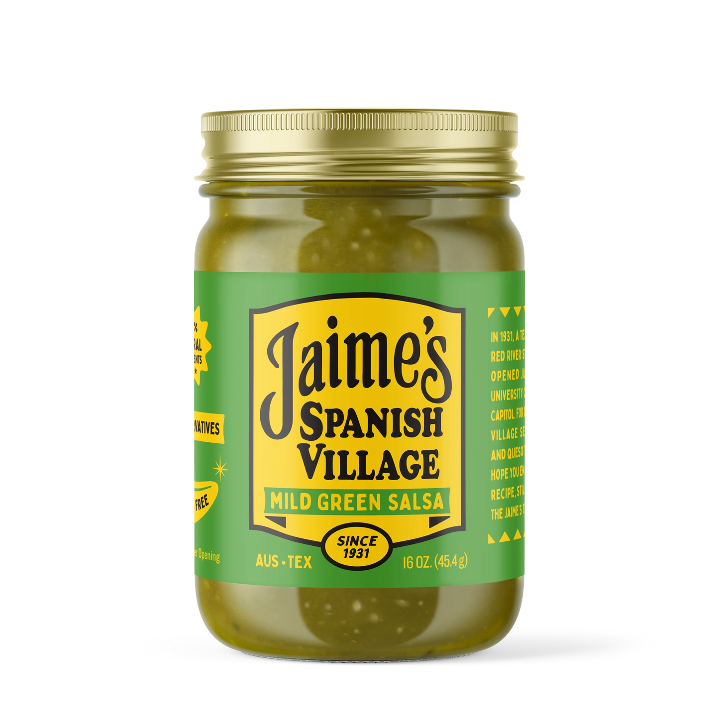 Jaime’s Mild Green Salsa