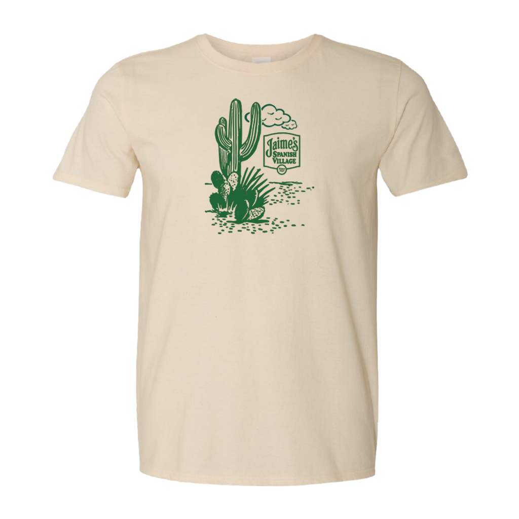Jaime's Cactus T-Shirt Natural
